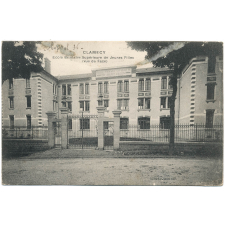 Clamecy - Ecole Primaire Supérieure de Jeunes Filles (vue de face).