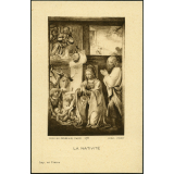 Image religieuse. La nativité.