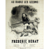 Partition musicale : Au diable les leçons !