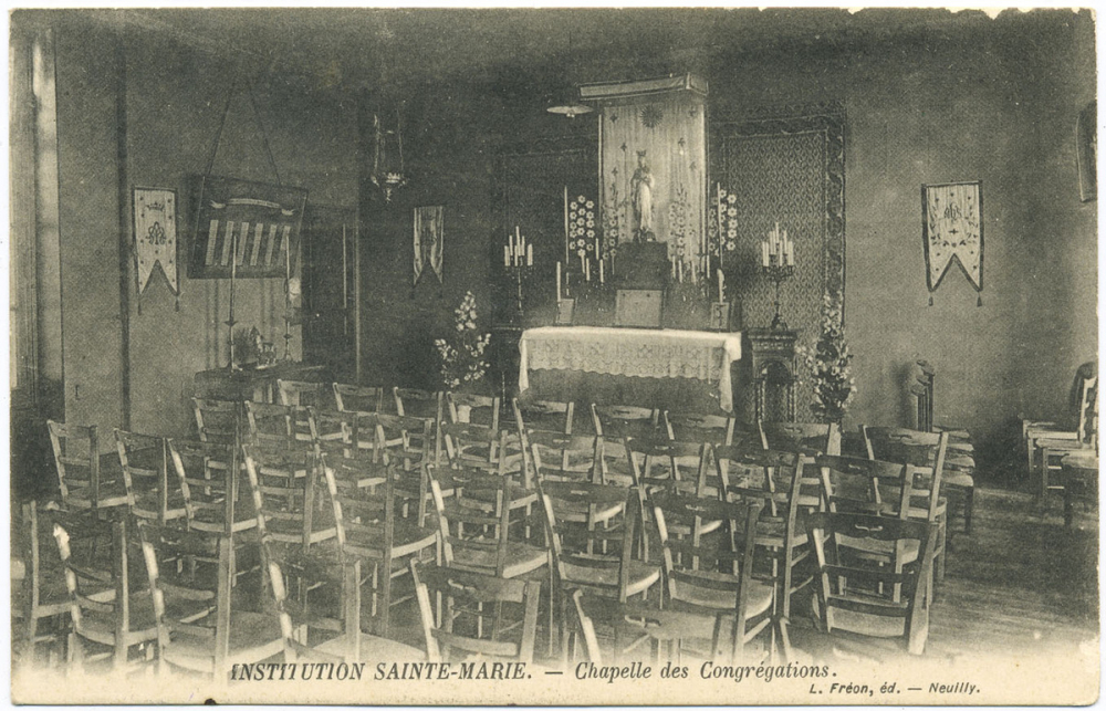 Institution Sainte-Marie - Chapelle des Congrégations.