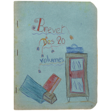 Travaux d'élèves Freinet, brevet des vingt volumes.