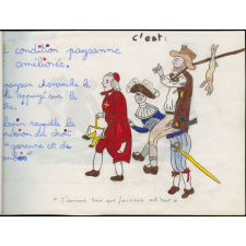 Recueil traitant du 14 Juillet, réalisé par les élèves de CM1 de l'école primaire de Ménilles (Eure)