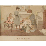 Imagier de l'enfance. Série d'albums en couleurs à l'usage des écoles maternelles, des classes enfantines et des cours élémentaires de l'école primaire. 