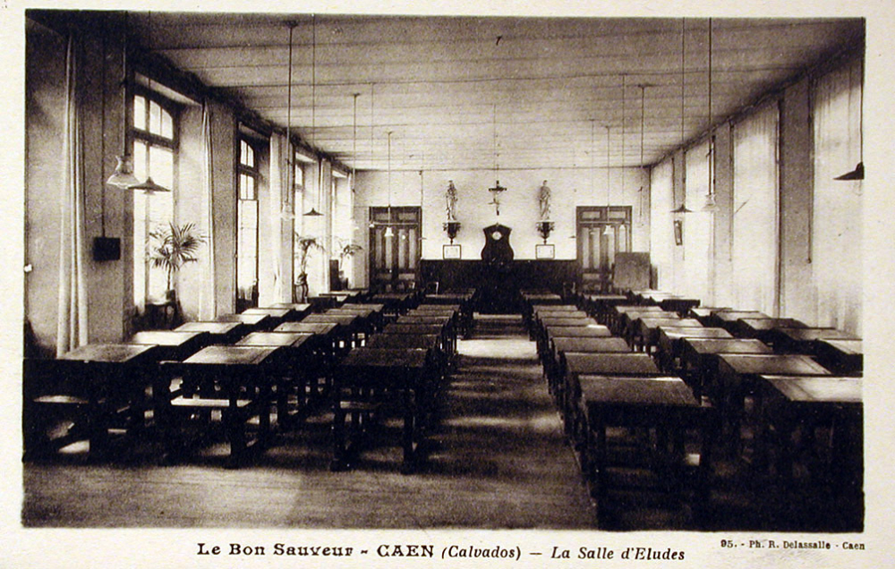 Le Bon-Sauveur - Caen (Calvados) - La Salle d'Etudes.