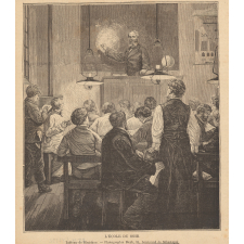 L'école du soir.