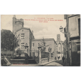 3 - Toulouse - Le Lycée - Tour de l'Hôtel de Bernuy (1520) et Eglise des Jacobins (XIIIe siècle).