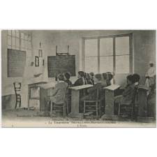 Ministère de l'Intérieur - Hopital Belge - La Chartreuse Neuville-sous-Montreuil-sur-Mer - L'Ecole.