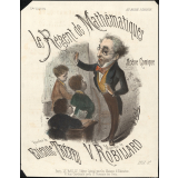 Le Régent de Mathématiques. Scène comique.