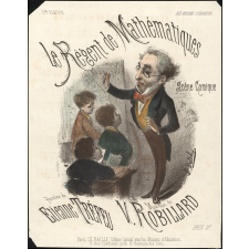 Le Régent de Mathématiques. Scène comique.
