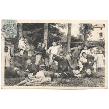 50 - Périgueux - Nos écoliers en récréation.