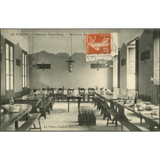 La Flèche - Institution Notre-Dame - Réfectoire des Elèves.