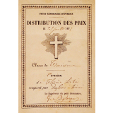 Ex-praemio . Petit séminaire d'Evreux.
