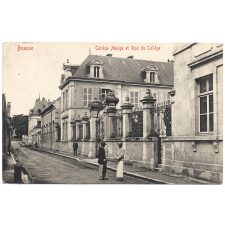 Beaune - Collège Monge et Rue du Collège.