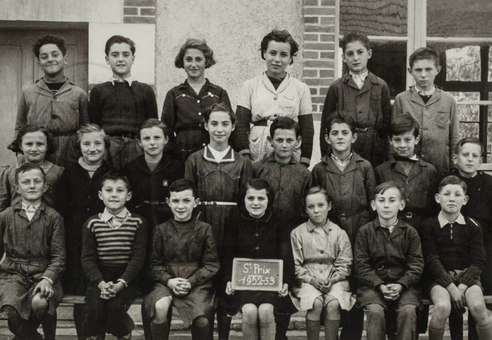 Photo de classe, école de St Prix.