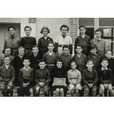 Photo de classe, école de St Prix.
