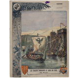 Les barques normandes au siège de Paris (IXe siècle).