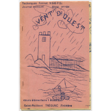 Journal scolaire Freinet. Vent d'ouest. [1960?].