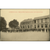 La Loupe (E.-&-L.) - Ecole Primaire Supérieure - Cour et bâtiments annexes.