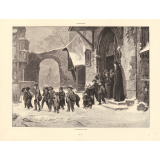La sortie de l'école.