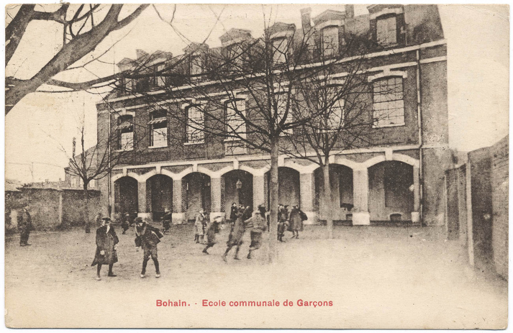 Bohain - Ecole communale de Garçons.