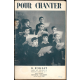 Pour chanter. L'enseignement du chant à l'école. Livre de l'élève. 1ere partie (classes de 6e et 5e).