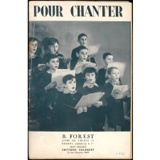 Pour chanter. L'enseignement du chant à l'école. Livre de l'élève. 1ere partie (classes de 6e et 5e).