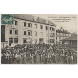 Pontoise - Ecole Primaire et Cours complémentaire de Garçons - Récréation des Elèves.