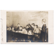 Salon 1908 - Mlle A. Sédillot - Coin d'Ecole.