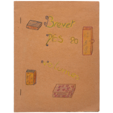 Travaux d'élèves Freinet, brevet des vingt volumes.