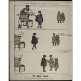 Trente histoires en images sans paroles. 17- Bon coeur ! 18- Le petit garçon courageux.
