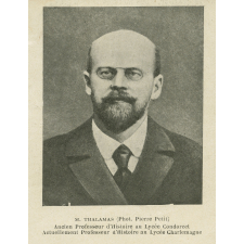 M. Thalamas. Ancien Professeur d'Histoire au Lycée Condorcet. Actuellement Professeur d'Histoire au Lycée Charlemagne.