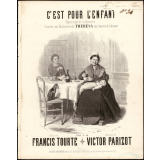 Partition musicale : C'est pour l'enfant.