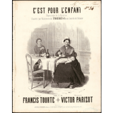 Partition musicale : C'est pour l'enfant.