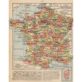 France et France d'Outre - Mer. Cours moyen 2ème Année - Cours supérieur 1ère Année - C.E.P. 