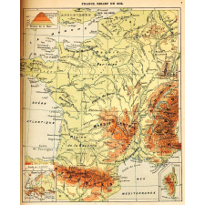 Élements de géographie. Cours moyen - Certificat d'études. Géographie de la France et étude sommaire des cinq parties du monde.