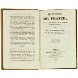 Histoire de France depuis l'établissement de la Monarchie jusqu'à nos Jours.
