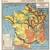 La Géographie Documentaire. Cours supérieur 1ère année - Certificat d'études.
