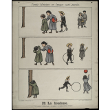 Trente histoires en images sans paroles. 19- La boudeuse. 20- Le flâneur.
