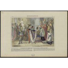 Jeanne-d'Arc fait sacrer le roi Charles VII dans la cathédrale de Reims.