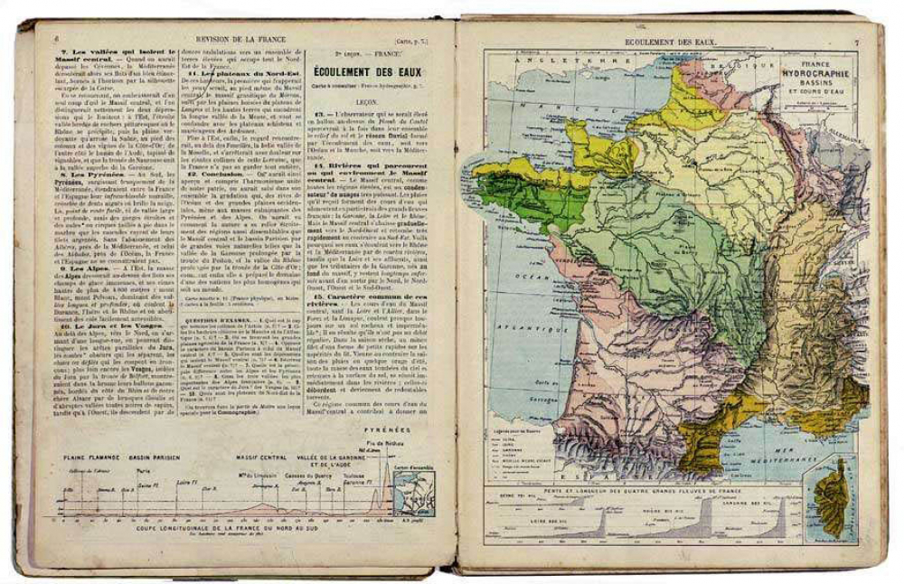 La troisième année de géographie. Les cinq parties du Monde. Étude physique, politique, économique, ethnographique. Précédée d'une révision de la France.