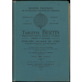 Tablette Bertin réglementaire dans la Marine et l'Aviation Militaires et Marchandes : Manuel Pratique de navigations maritime et aérienne