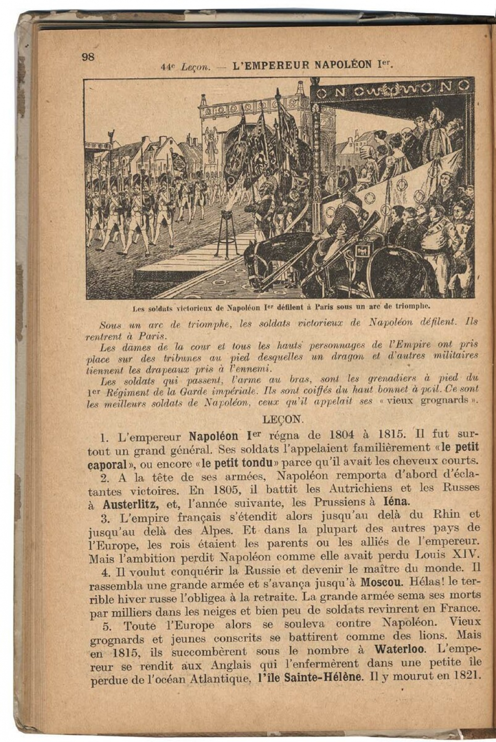 Petite Histoire de France. Cours élémentaire. Classe de 9e des lycées et collèges.