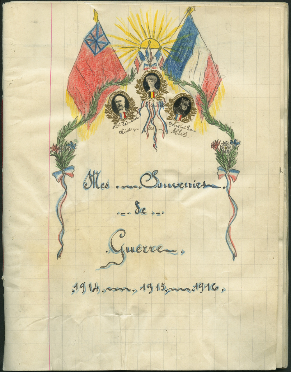 Cahier, mes souvenirs de guerre