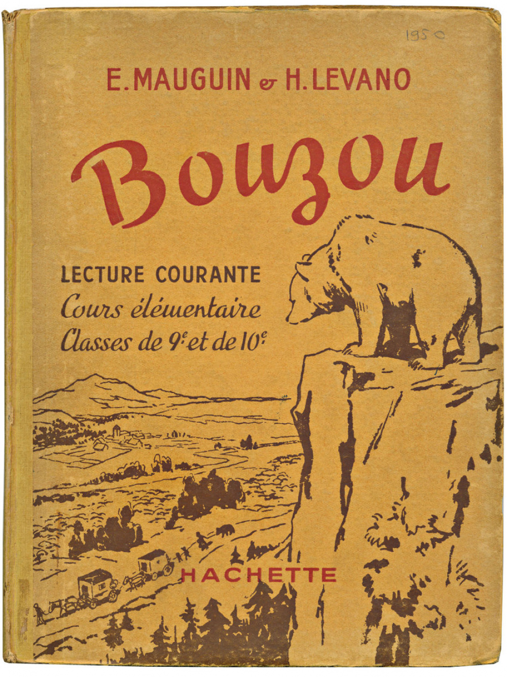 Histoire de Bouzou le petit enfant d'ours. Lecture courante. Initiation à la rédaction. Cours élémentaire. Classes de 9e et de 10e des lycées et collèges.