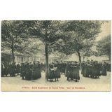 Orléans - Ecole Supérieure de Jeunes Filles - Cour de Récréation.