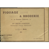 Piquage et broderie