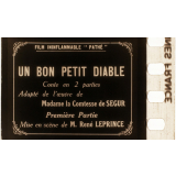 Un bon petit diable (première partie)