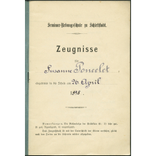 Zeugnisse (carnet de notes)