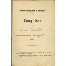 Zeugnisse (carnet de notes)