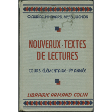 Nouveaux textes de lectures : cours élémentaire : 1ere année